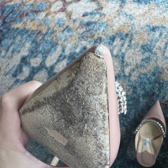 Ballet Pink closed toed Jimmy Choos - Picture 11 of 13